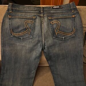 Rock & Republic Women's Blue Boot Cut Jeans